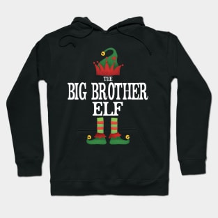 Big Brother Elf Matching Family Group Christmas Party Pajamas Hoodie